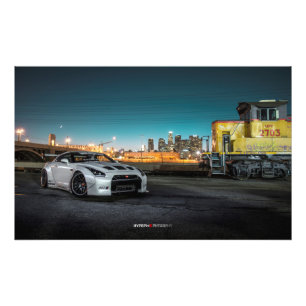 Nissan GT-R R35 Libertywalk in Los Angeles Fotodruck