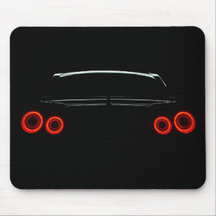 Nissan GT-R-Rücklichter Mousepad
