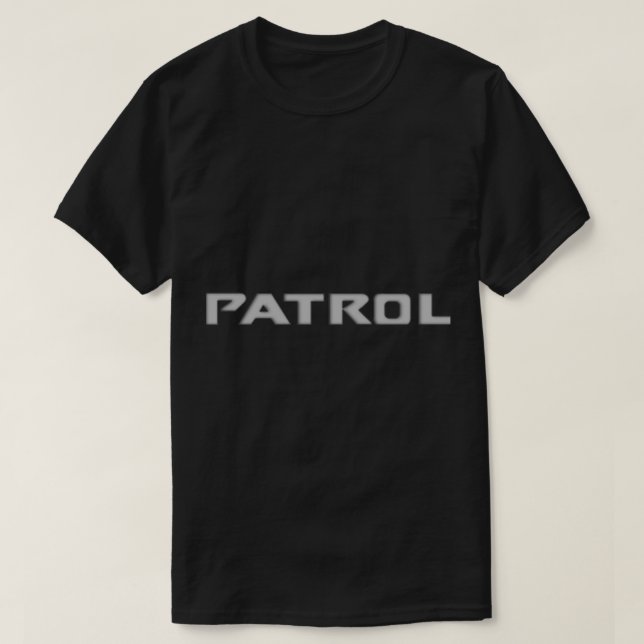 Nissan Patrol Logo Classic T - Shirt (Design vorne)