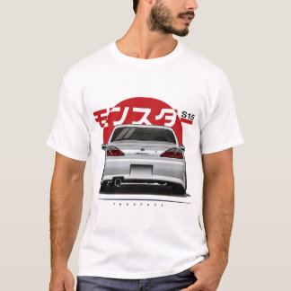 Nissan Silvia S15 Spec R Aero SR20DET JDM Car Art T-Shirt