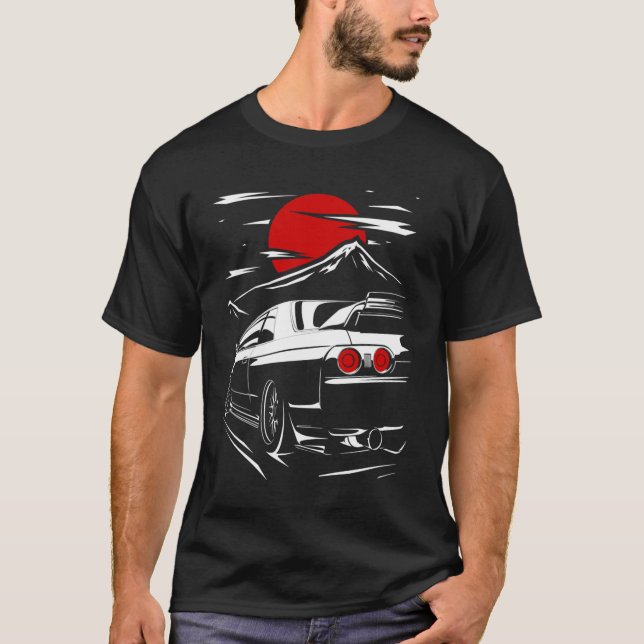 Nissan Skyline GTR 32 Haruna 845 T-Shirt (Vorderseite)