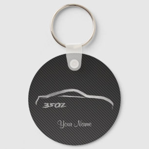 Nissans 350Z Brushstroke-Logo mit Schlüsselanhänger