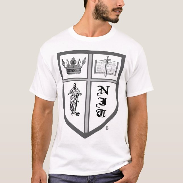 Nisse-sheildlogo T - Shirt (Vorderseite)