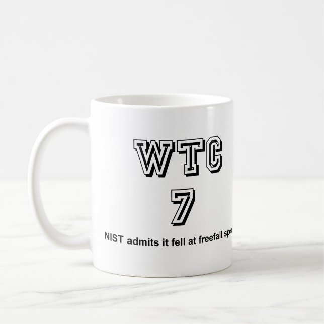 NIST räumt ein, dass WTC7 bei freier Absturzgeschw Kaffeetasse (Links)
