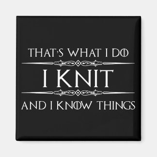 Nitritgeschenke für Knitter - Funny I Strick Magnet