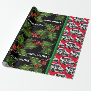NITRO MILITIA Weihnachtsverpackung Nr. 2 Geschenkpapier