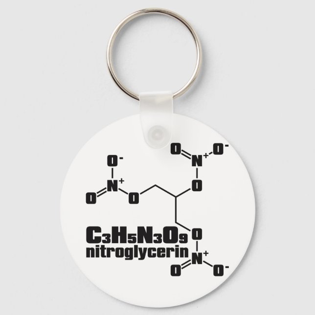 Nitroglyzerin Schlüsselanhänger (Vorderseite)