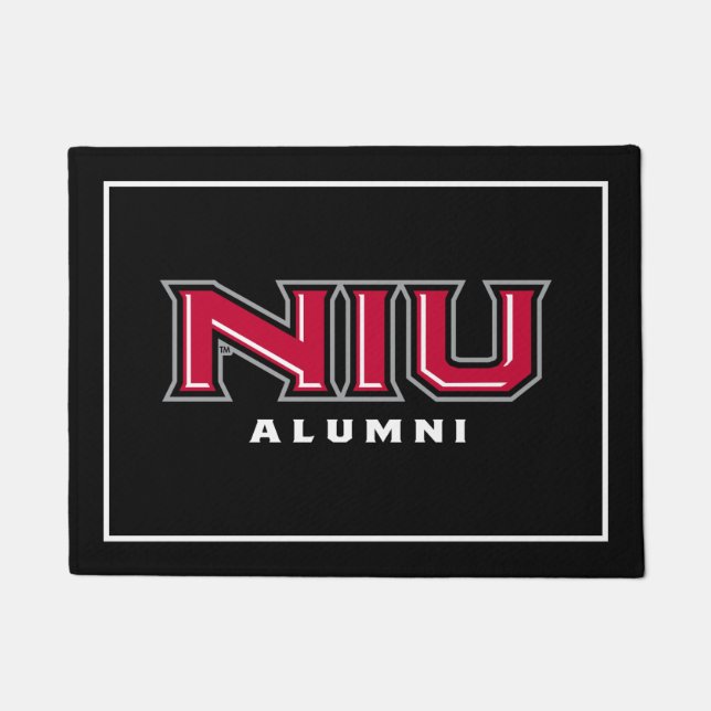 NIU Alumni Fußmatte (Vorderseite)