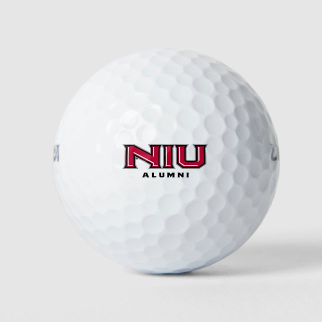 NIU Alumni Golfball (Vorderseite)