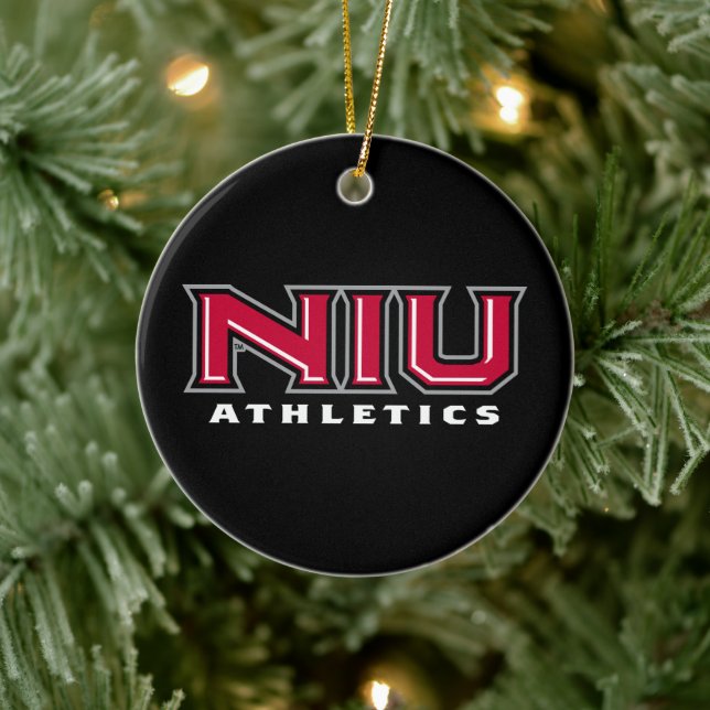 NIU Athletics Keramik Ornament (Baum)