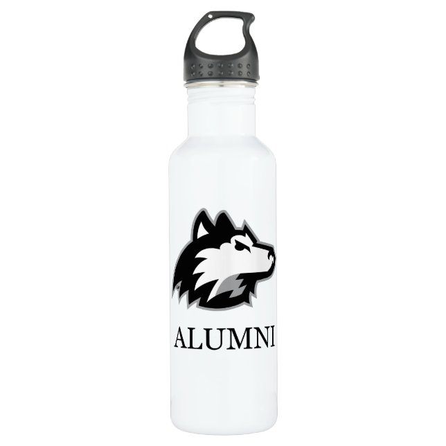 NIU Huskies Alumni Edelstahlflasche (Vorderseite)