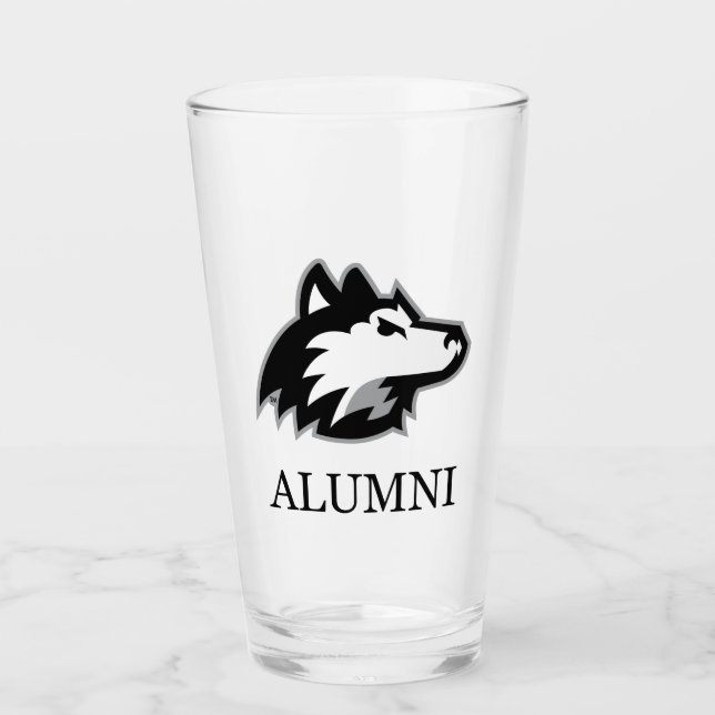 NIU Huskies Alumni Glas (Vorderseite)