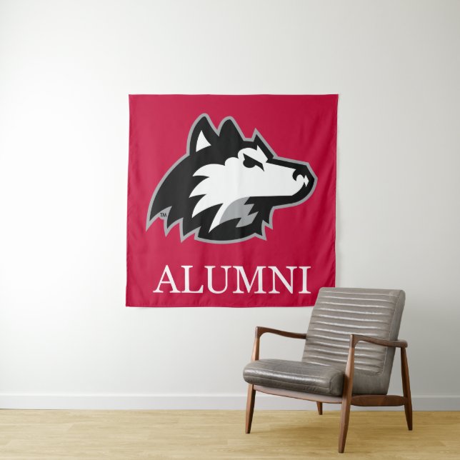 NIU Huskies Alumni Wandteppich (Beispiel)