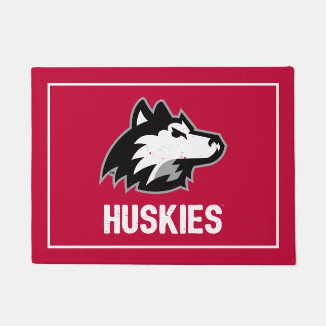 NIU-Huskies gestört Fußmatte (Vorderseite)