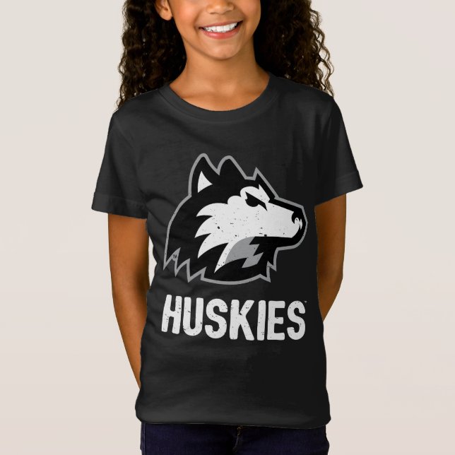 NIU-Huskies gestört T-Shirt (Vorderseite)