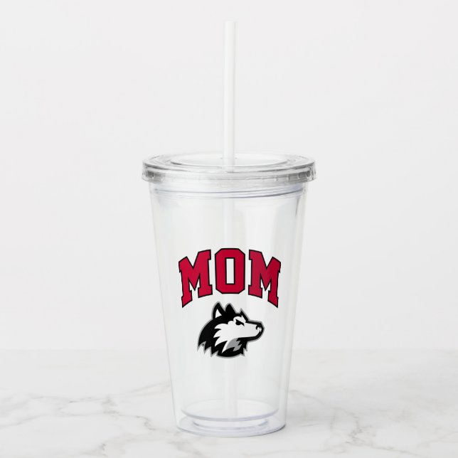NIU Huskies Mama Acryltrinkbecher (Vorderseite)
