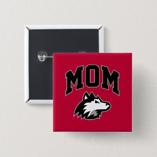 NIU Huskies Mama Button