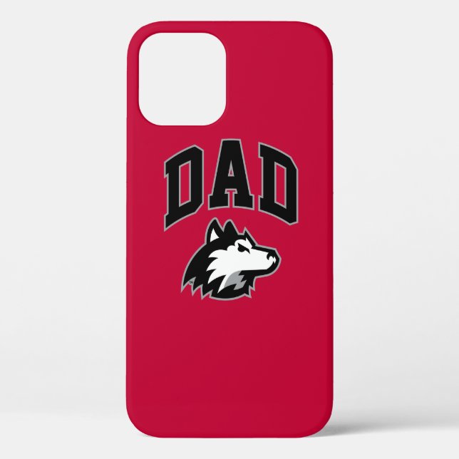 NIU Huskies Vater Case-Mate iPhone Hülle (Rückseite)