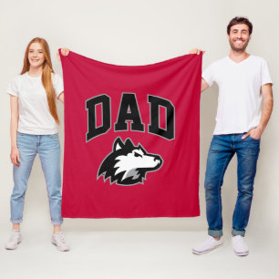 NIU Huskies Vater Fleecedecke