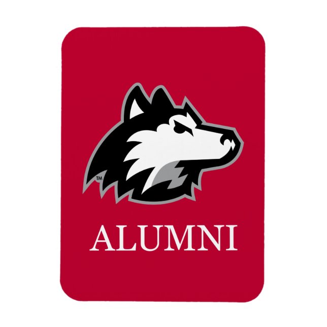 NIU Huskieses Alumni Magnet (Vertikal)
