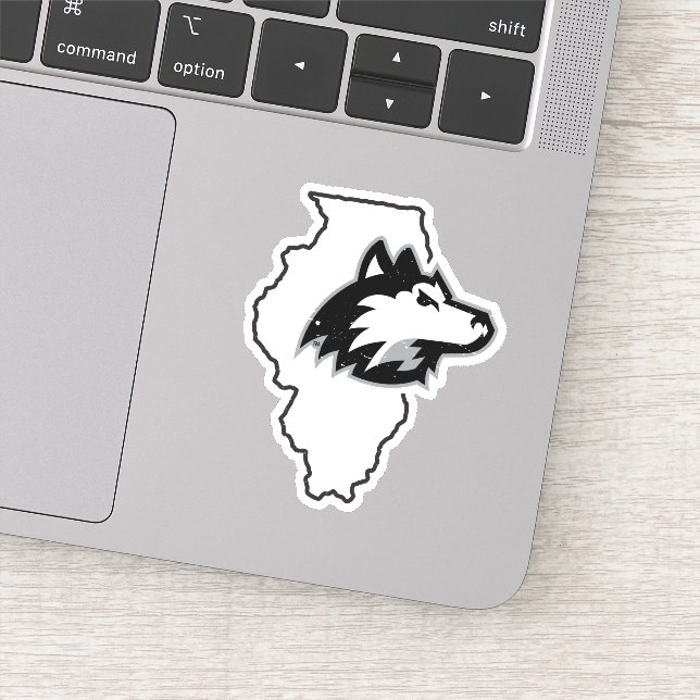 NIU HUSKIESES STAAT LIEBE AUFKLEBER (Detail)