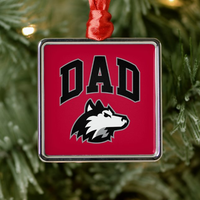 NIU HUSKIESES VATER ORNAMENT AUS METALL (Baum)