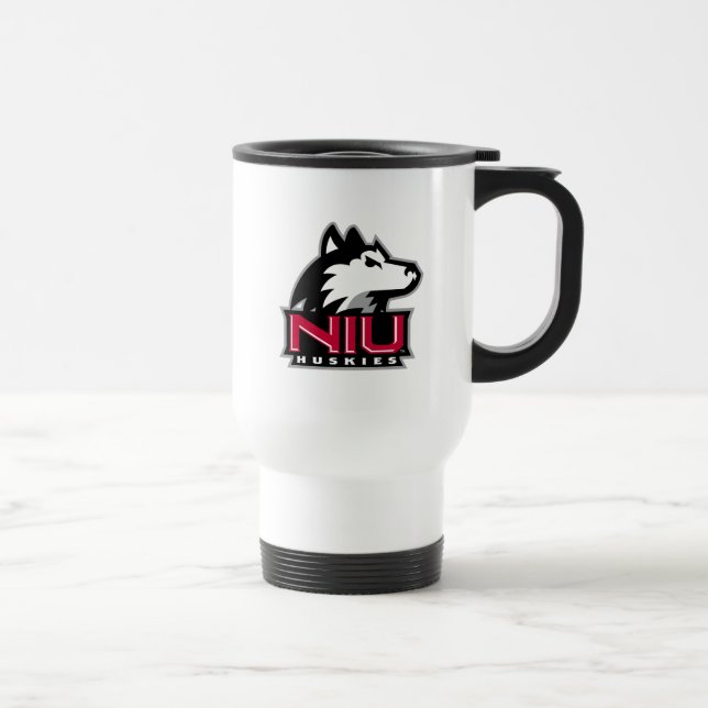 NIU Huskieses Wordmark Reisebecher (Rechts)