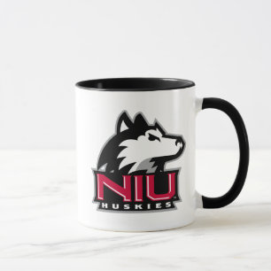 NIU Huskieses Wordmark Tasse