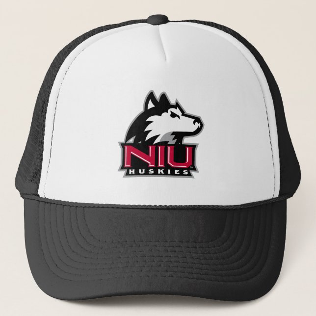 NIU Huskieses Wordmark Truckerkappe (Vorderseite)
