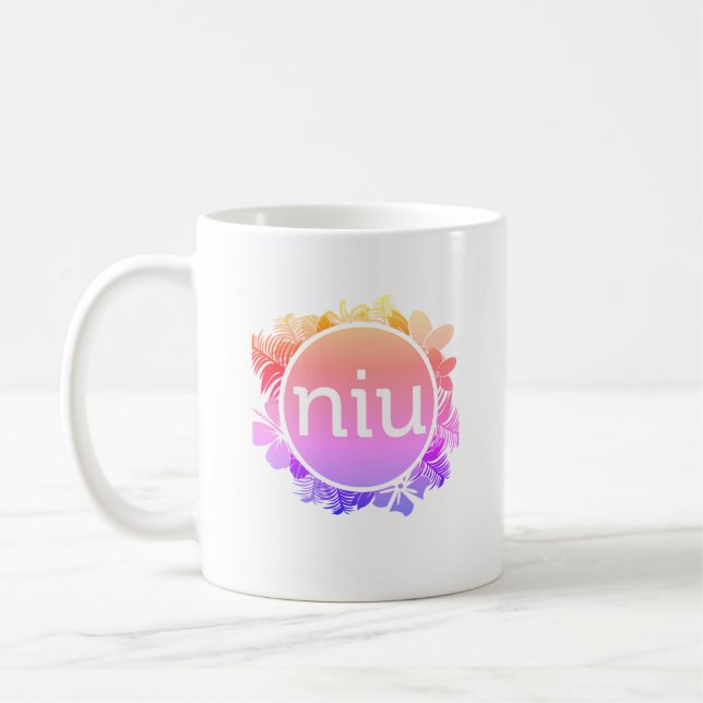 NIU-Logo-Tasse Kaffeetasse (Links)