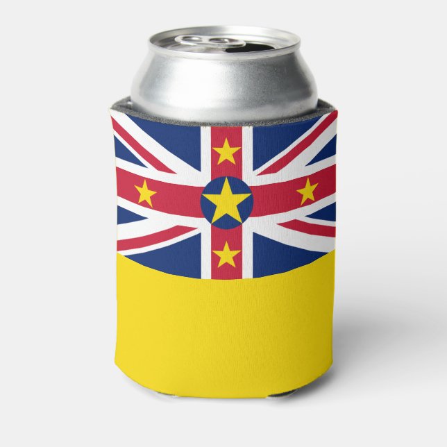 Niue Flag Dosenkühler (Kanne Rückseite)