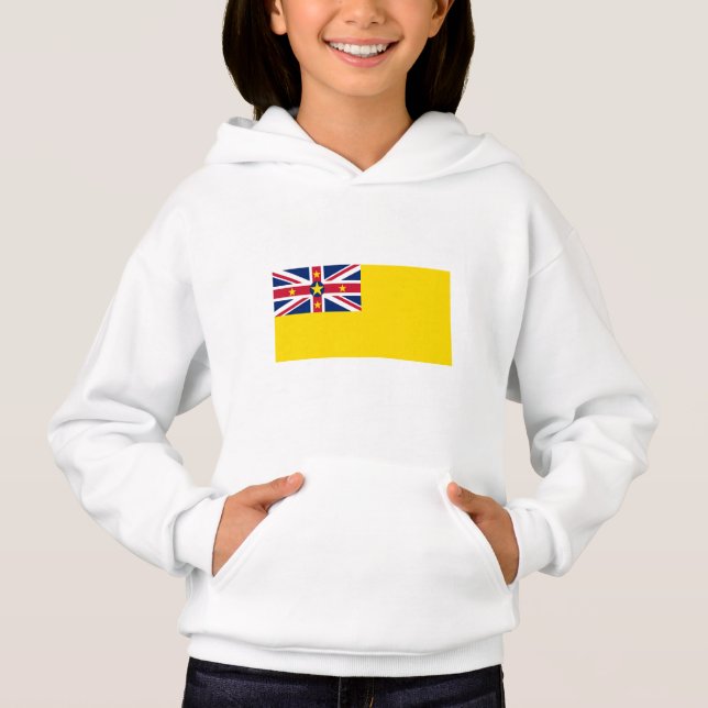 Niue Flag Hoodie (Vorderseite)
