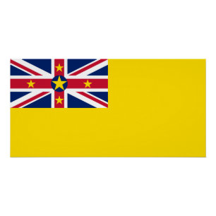Niue Flag Poster