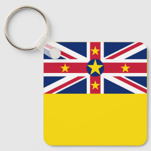 Niue Flag Schlüsselanhänger