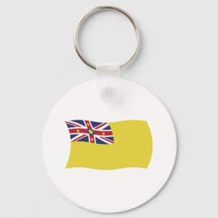 Niue Flag Schlüsselanhänger