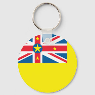 Niue Flag Schlüsselanhänger