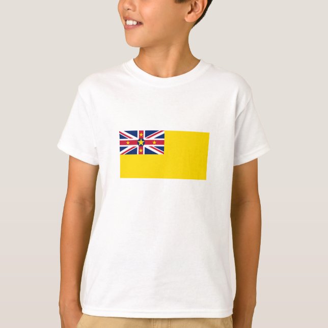 Niue Flag T-Shirt (Vorderseite)