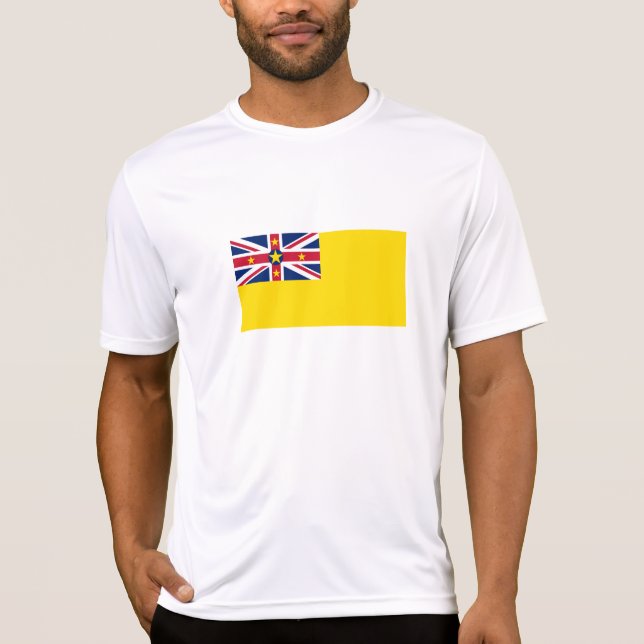 Niue Flag T-Shirt (Vorderseite)