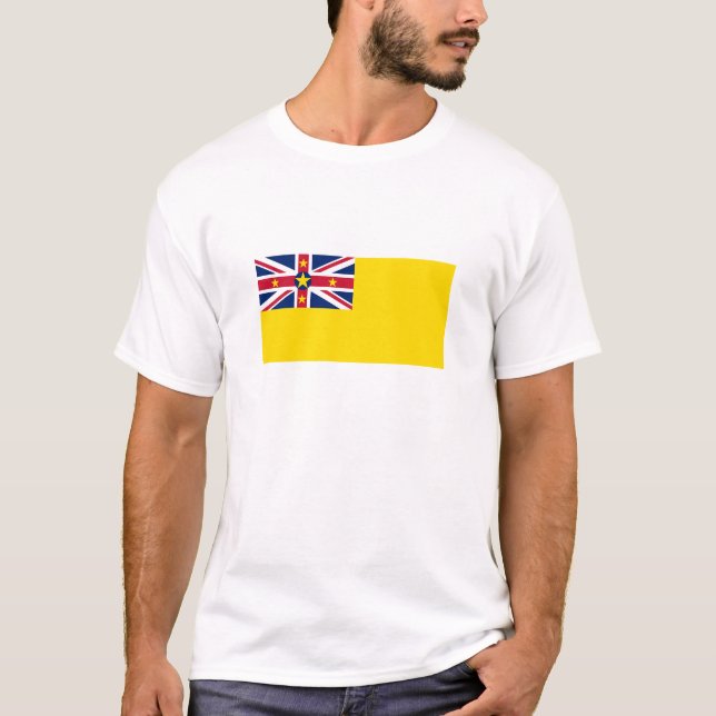 Niue Flag T-Shirt (Vorderseite)