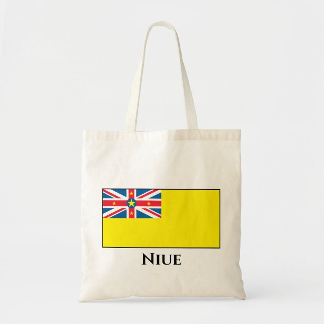 Niue Flag Tragetasche (Vorne)