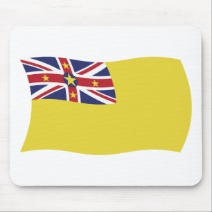 Niue-Flagge-Mauspad Mousepad