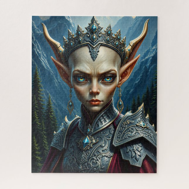 Nivalis Berg Elf Queen Dark Fantasy (Vertikal)