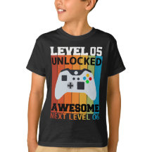 Niveau 05 T-shirt Anniversaire déverrouillé
