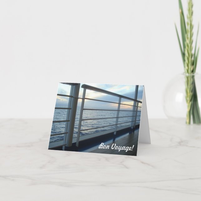 Niveau du pont Voir Bon Voyage Carte (Devant)