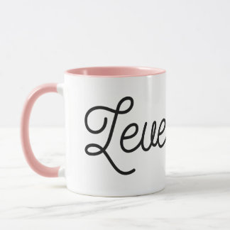 Niveau herauf Tasse