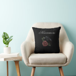 "Nivermore Raven Rose Kissen." Kissen
