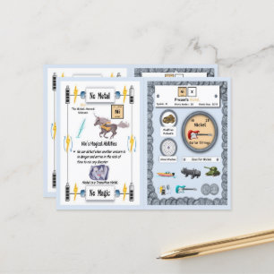 Nix - Carte de jeu Unicorn Nickel Horn