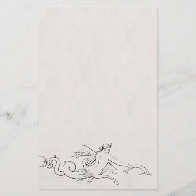 Nixe Briefpapier (Vorderseite)
