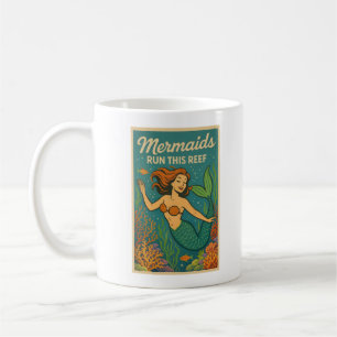 Nixen beherrschen dieses Riff Lustiger Retro-Kor Kaffeetasse