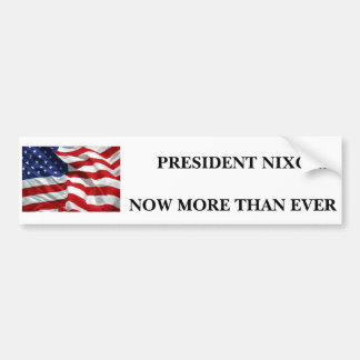 Nixon für Präsidenten - besonders angefertigt Autoaufkleber